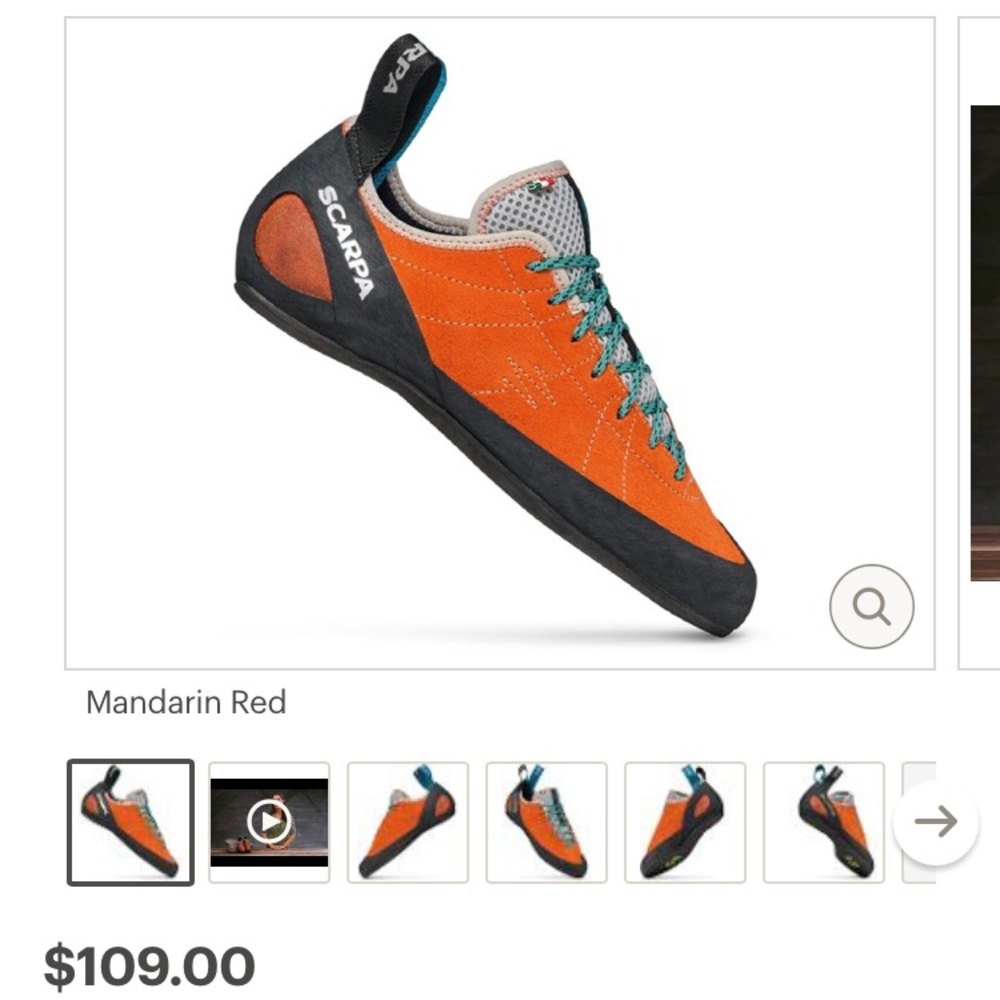 Scarpa helix climbing shoes women